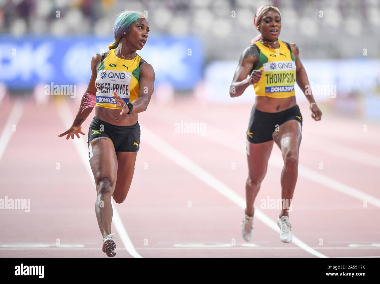Shelly-Ann Fraser-Pryce (Jamaica). 100 metres Gold Medal. IAAF World ...