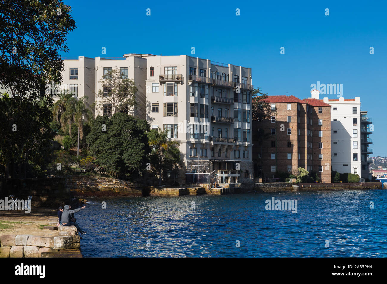 Art Deco Apartments, Kirribilli, Sydney, Australia Stock Photo Alamy
