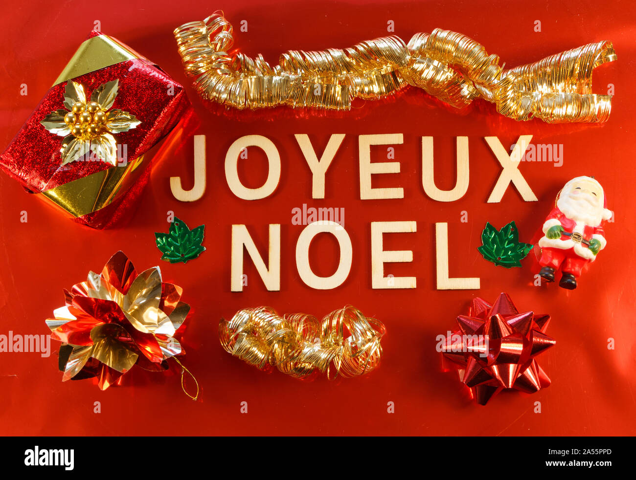 Merry Christmas In French High Resolution Stock Photography and Images - Alamy