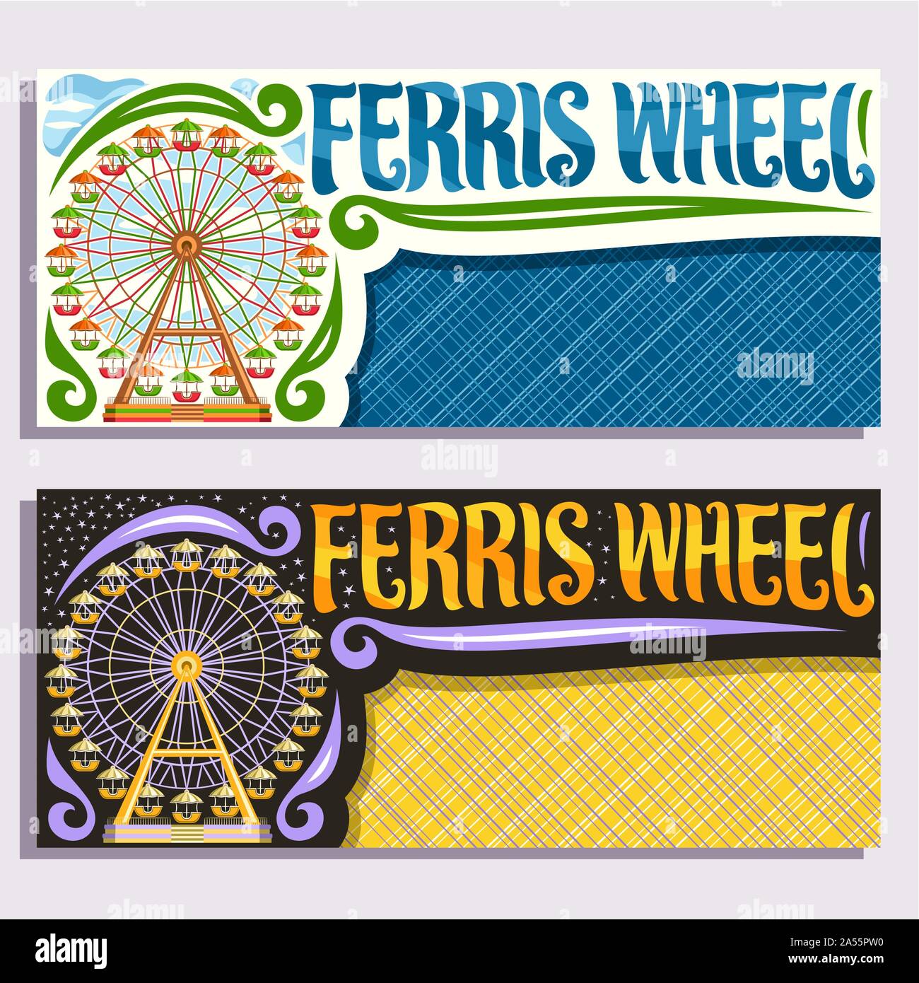 Vintage fairground Stock Vector Images - Alamy