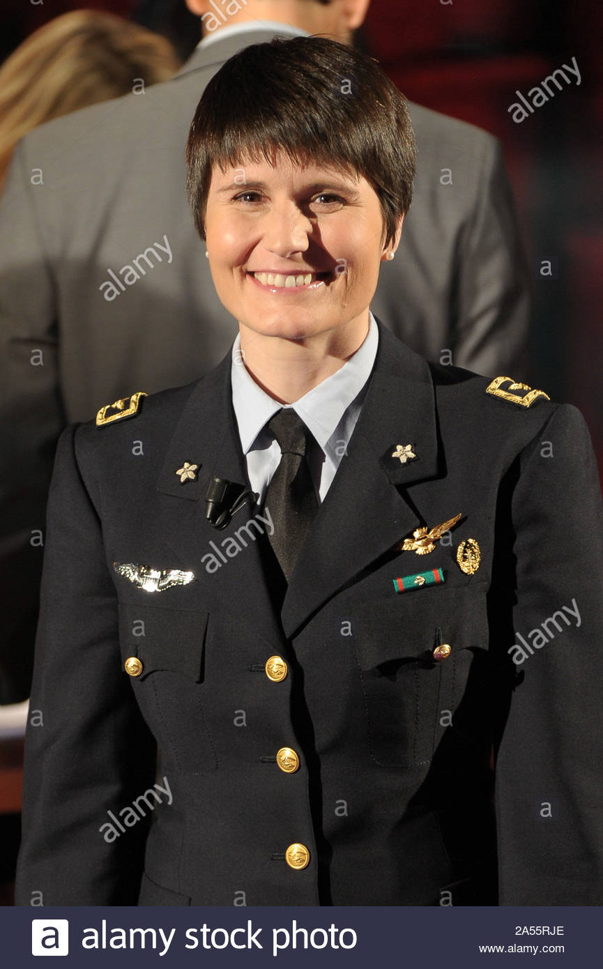 Samantha Cristoforetti Stock Photo Alamy