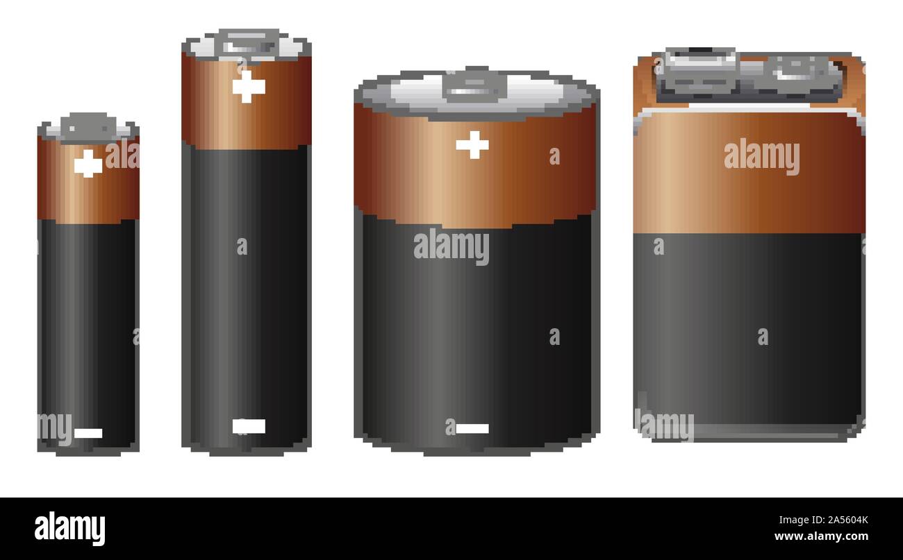 Battery collection sizes hires stock photography and images Alamy
