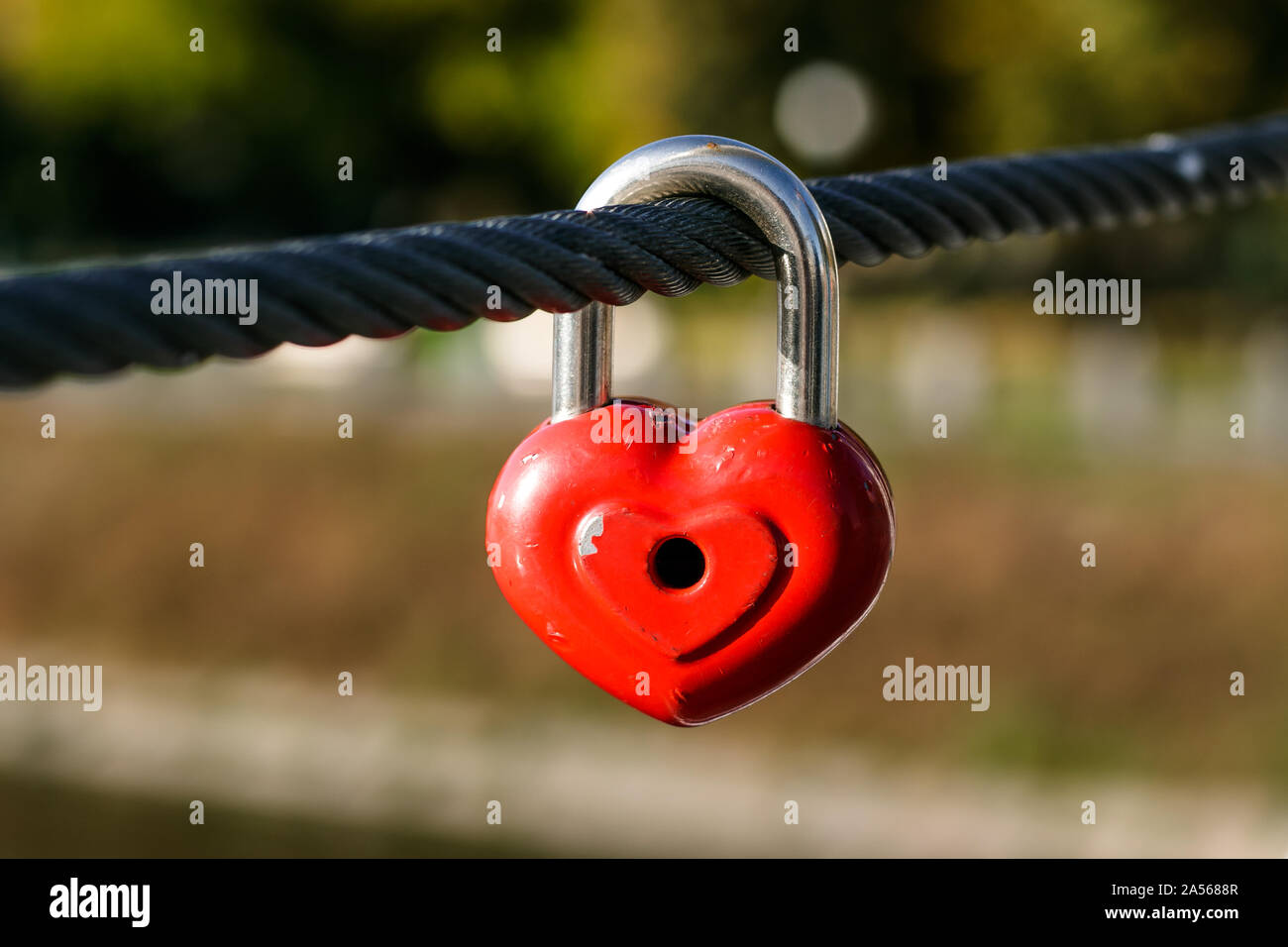 Metal heart hi-res stock photography and images - Alamy