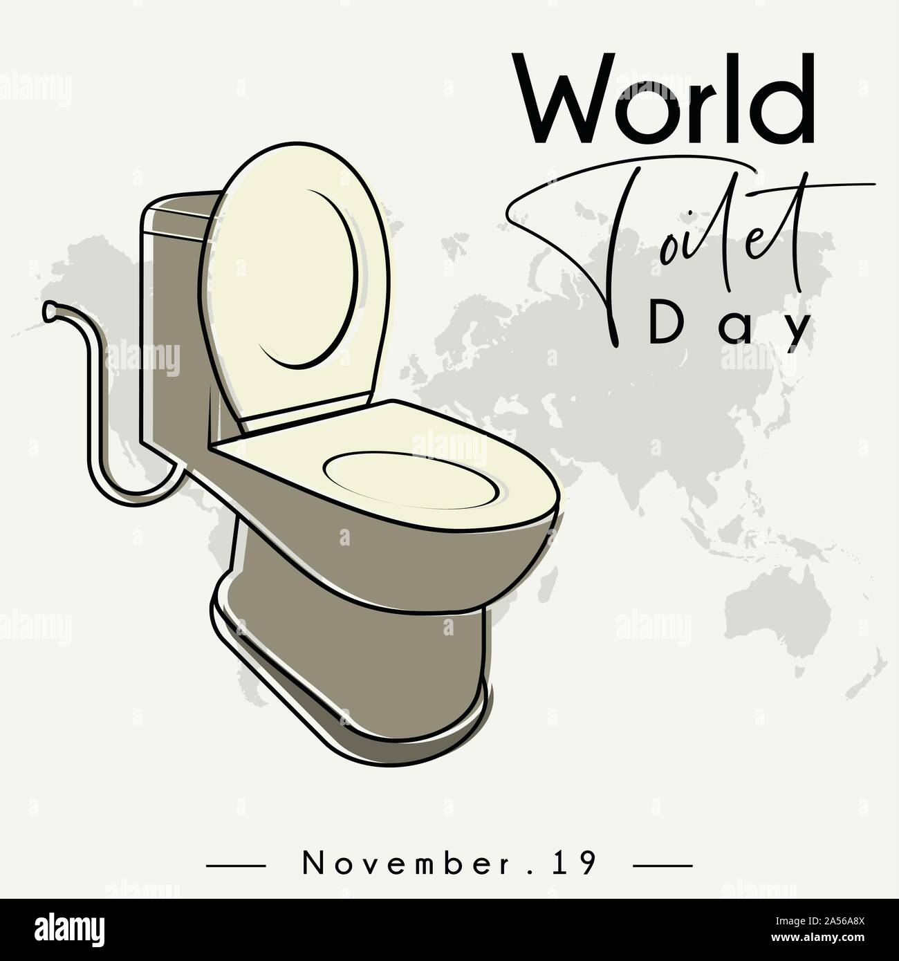 World Toilet Day Vector Design Stock Vector Image & Art Alamy