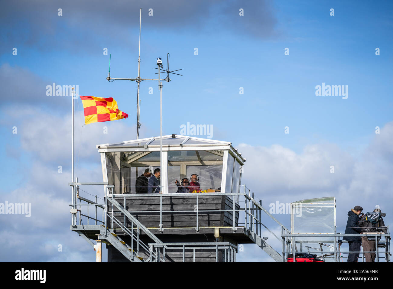 Control Tower For Racing Spartan race uk hi-res stock photography and images - Alamy