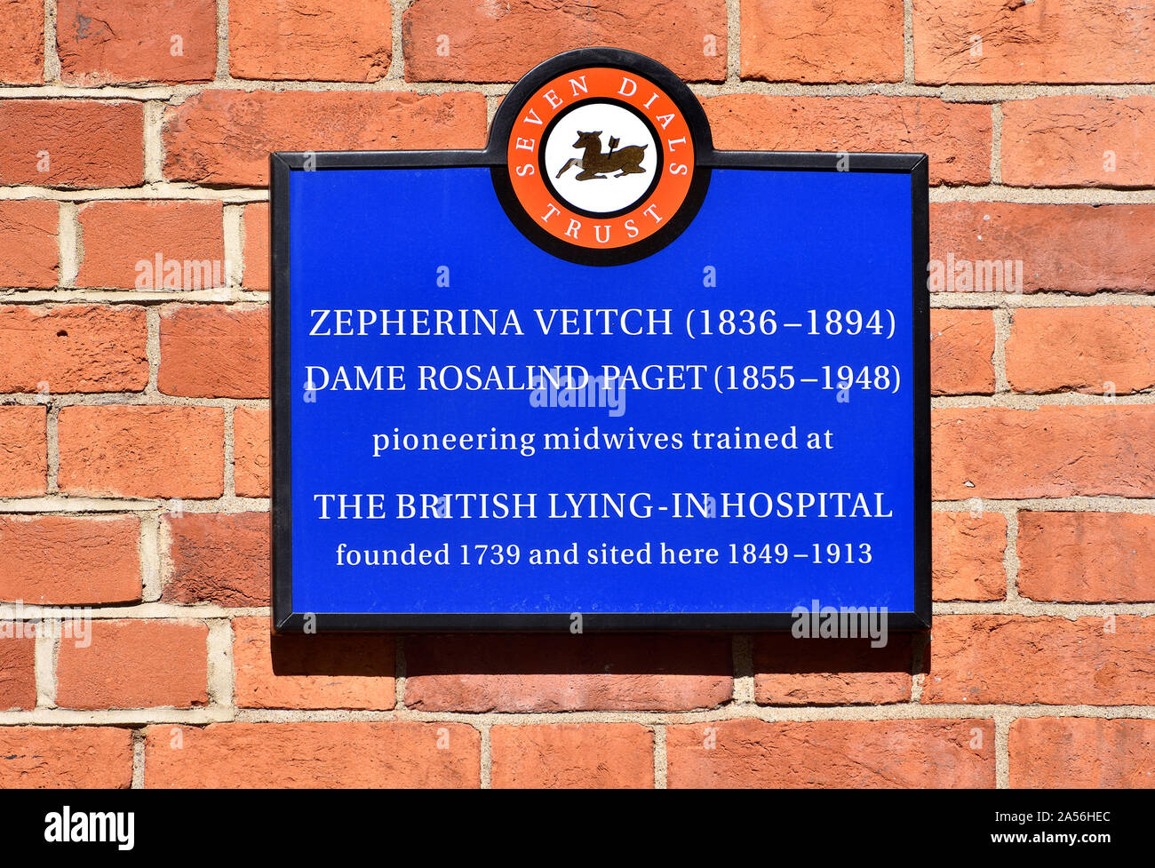 Endell Street Plaque Hi res Stock Photography And Images Alamy