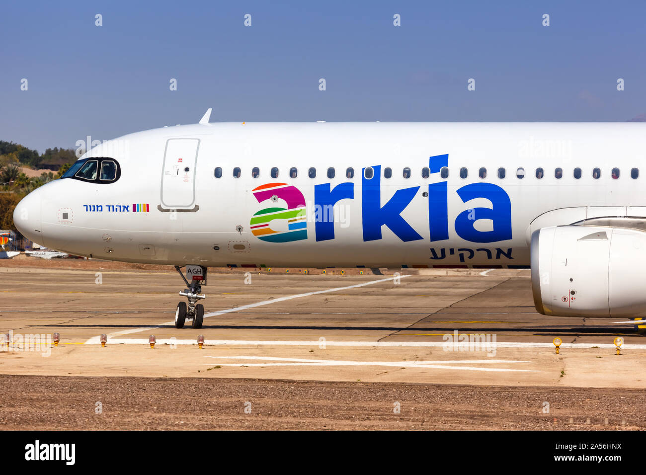 Arkia israeli airlines airbus a321neo hi-res stock photography and ...