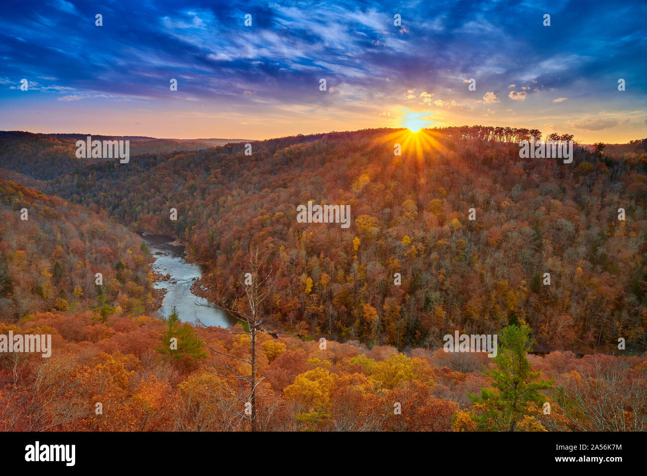 East Rim Overlook Big South Fork National River and Recreation Area