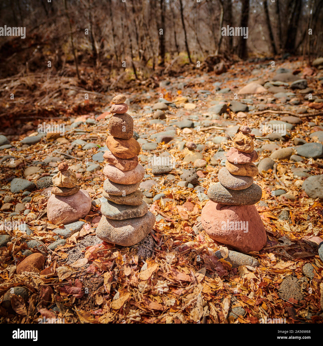 Small rock cairns hires stock photography and images Alamy