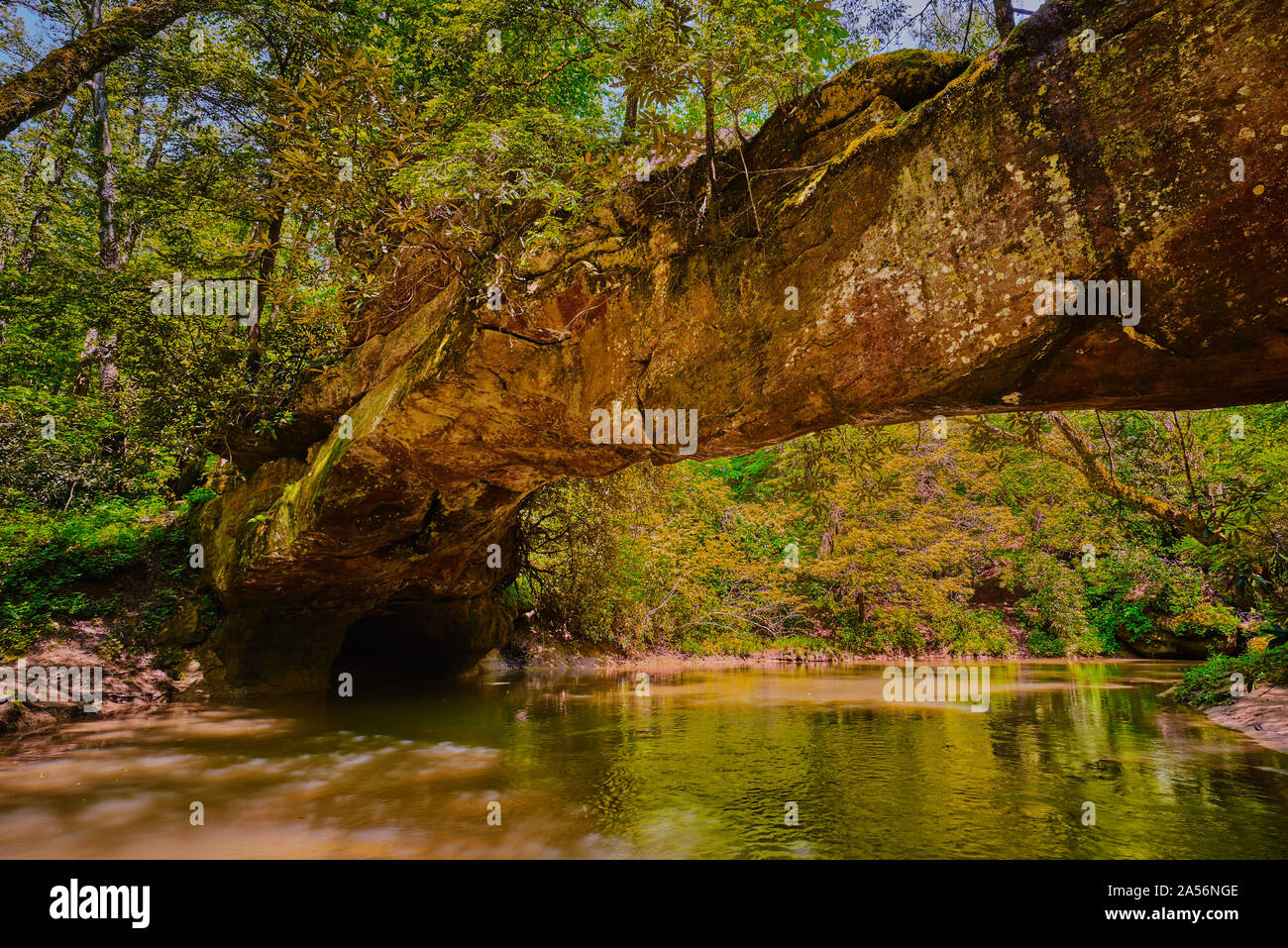 Rock Bridge, Red River KY Stock Photo Alamy