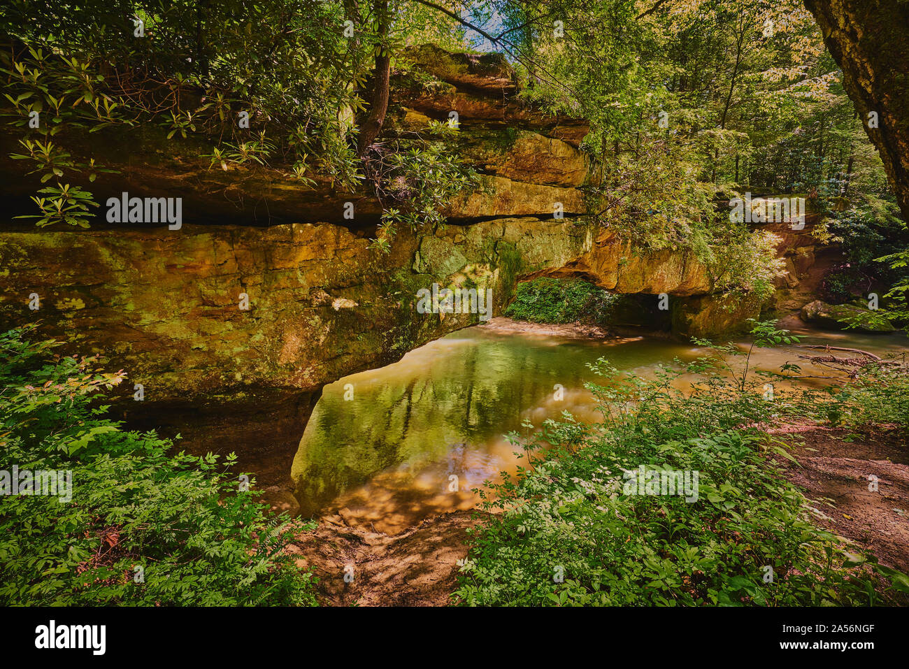 Rock Bridge, Red River KY Stock Photo Alamy
