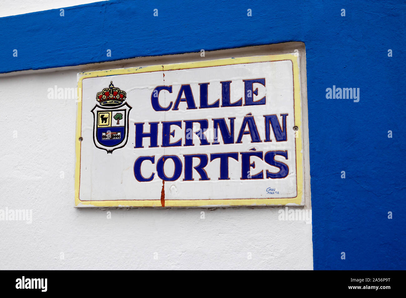 Impressionen: Calle Hernan Cortes, Corralejo, Fuerteventura, Kanarische Inseln, Spanien/ Fuerteventura, Canary Islands, Spain  (nur fuer redaktionelle Stock Photo