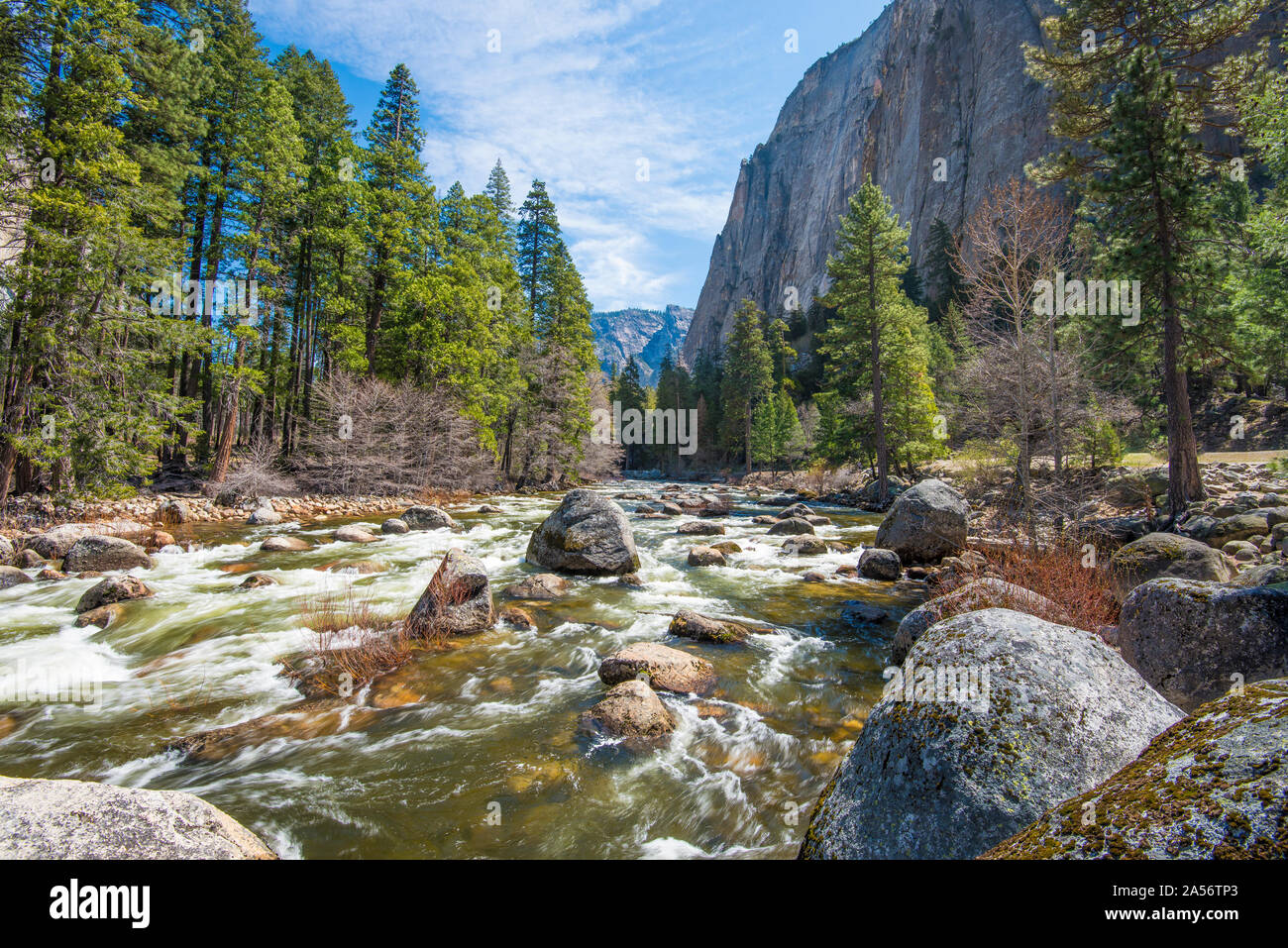 Beautiful view merced river hi-res stock photography and images - Alamy