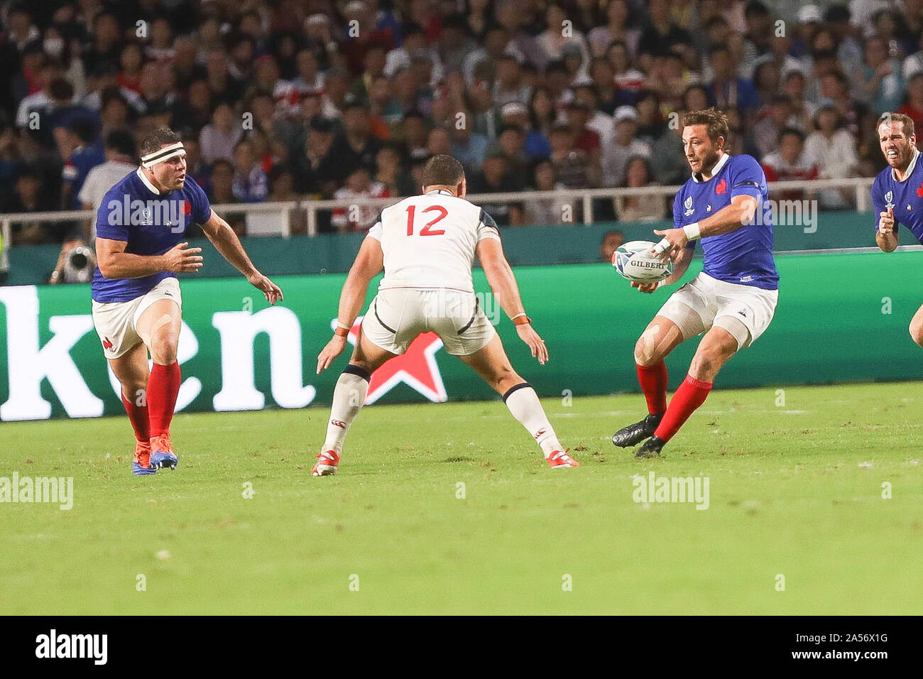 Guilhem Guirado And Maxime Menard Team France And Bryce Campbell