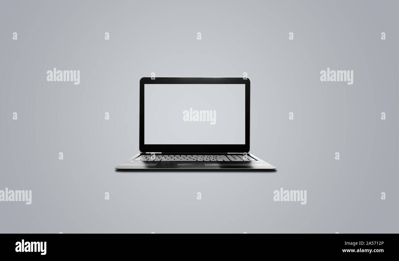 Computer laptop isolated hi-res stock photography and images - Alamy