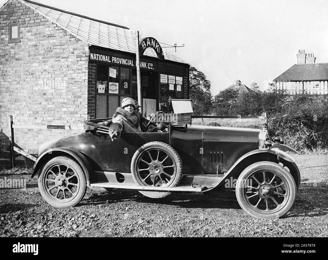 1923 Clyno 10.8 hp. Stock Photo