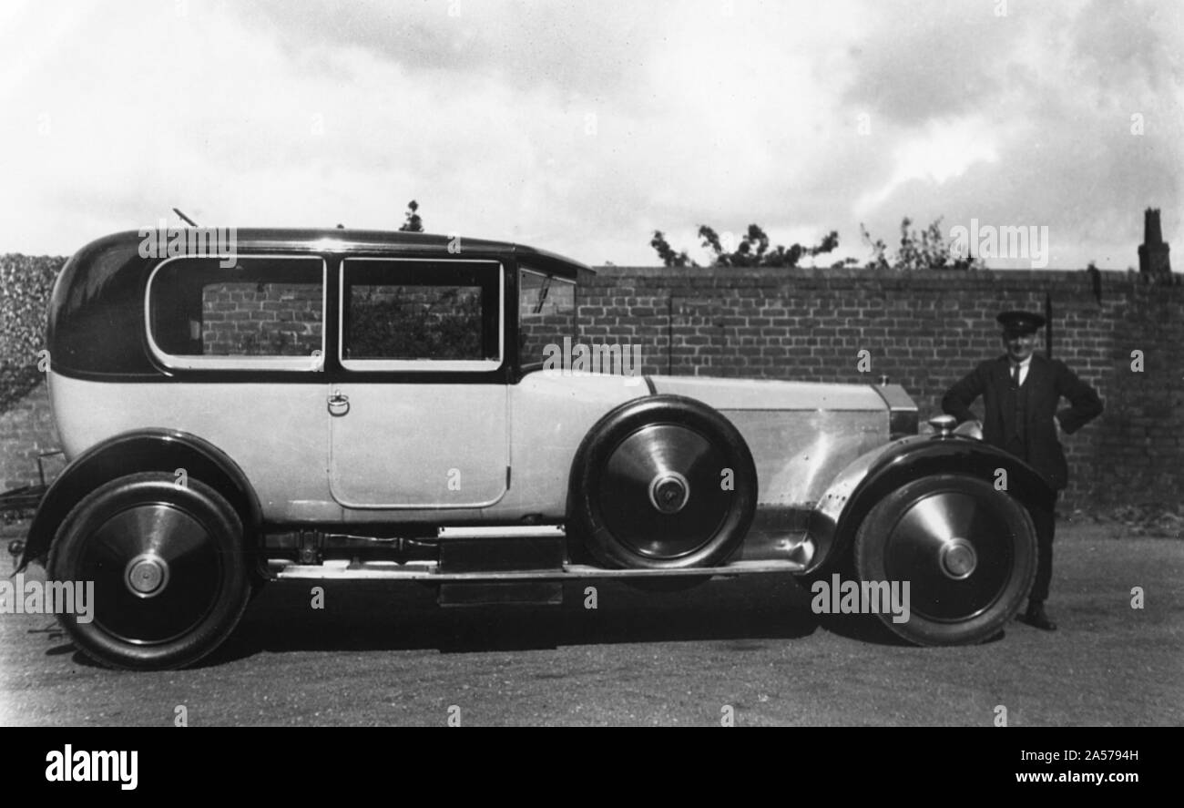 1922 Rolls-Royce Silver Ghost. Stock Photo