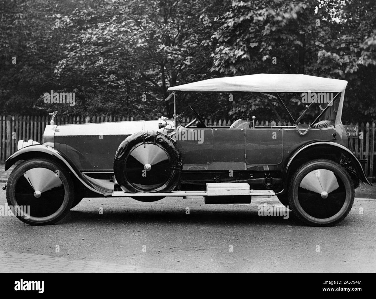 1920 Rolls-Royce Silver Ghost by Grosvenor. Stock Photo