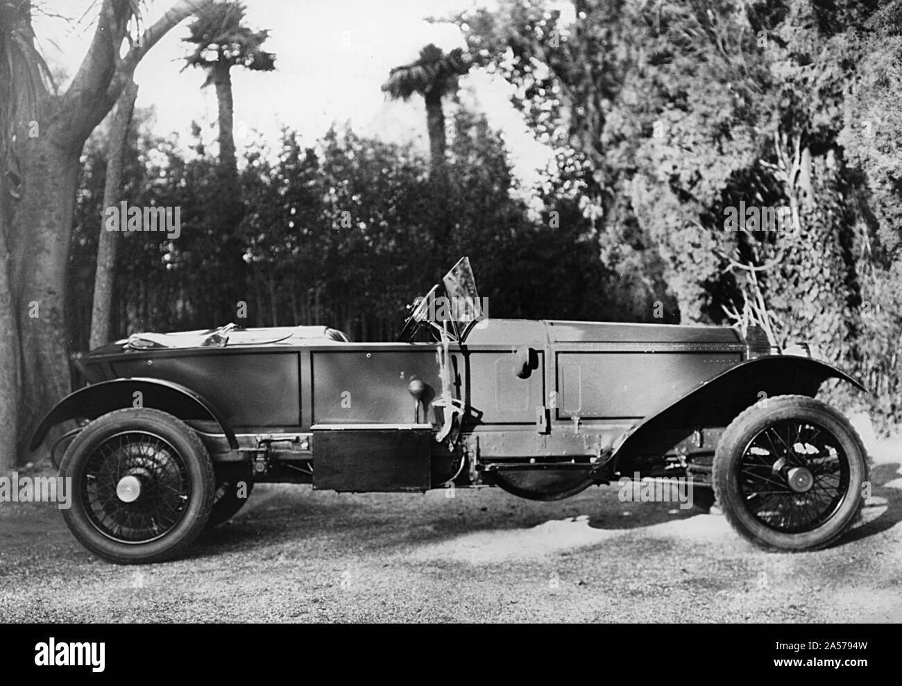 1919 Rolls - Royce Silver Ghost by Offord. Stock Photo