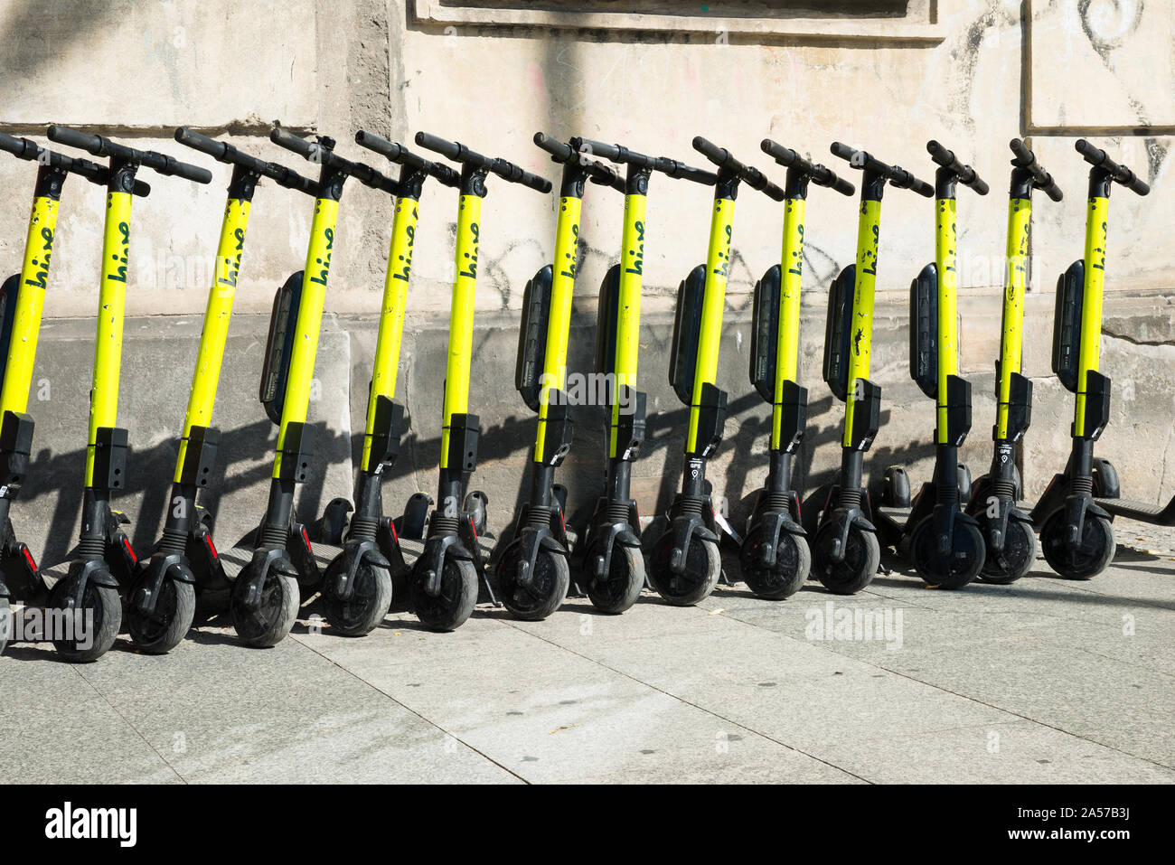Hive electric scooter hi-res stock photography and images - Alamy