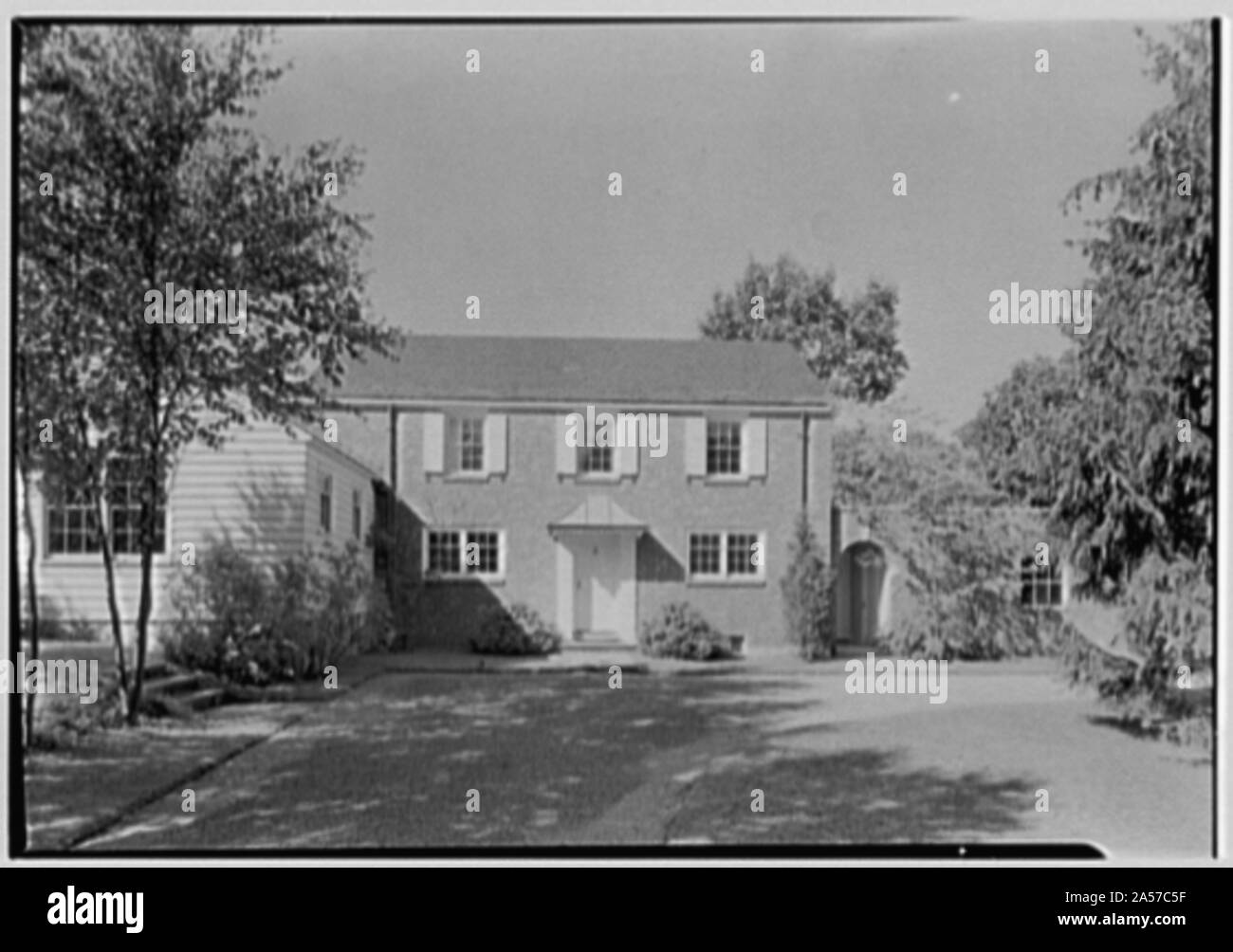 W. Stuart Thompson, residence in Hillcrest Park, Stamford, Connecticut. Stock Photo