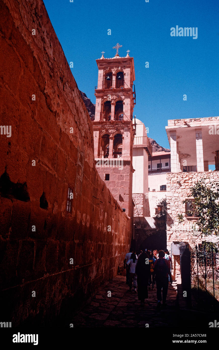 Saint Catherine's monastery in the Sinai, Egypt Stock Photo
