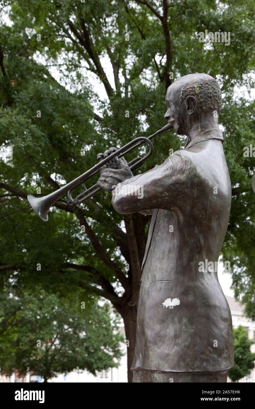 W.C. Handy statue in Florence, Alabama Stock Photo Alamy