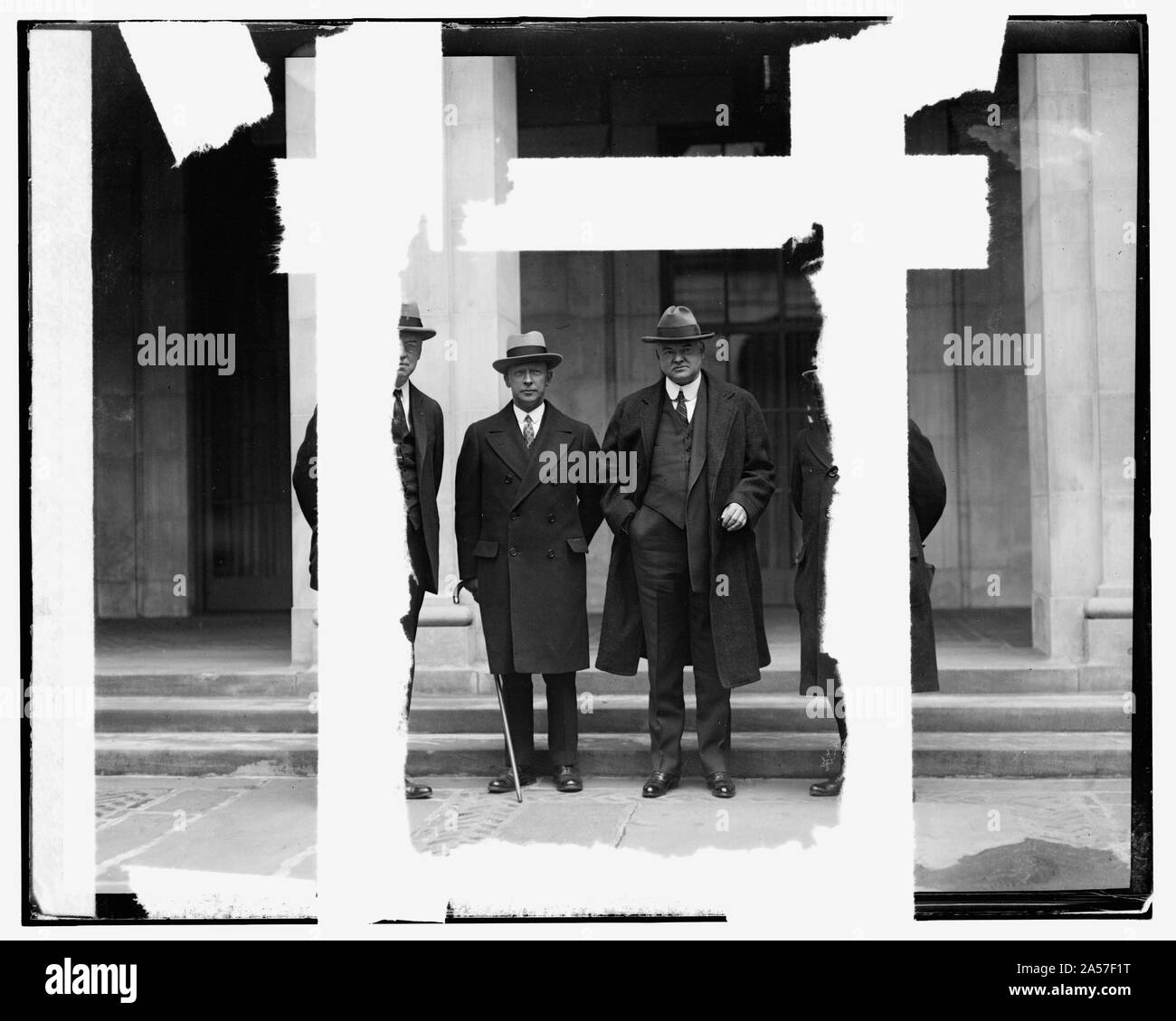 W.E. Harkness, Atwater Kent, Sec. Hoover, Rep. A.M. Free, 11/9/25 Stock  Photo - Alamy