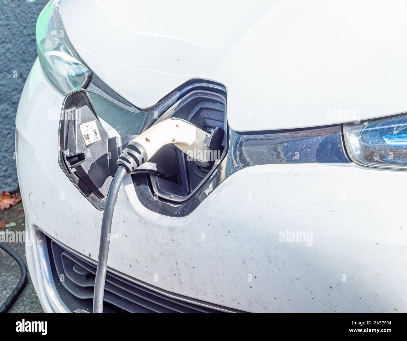 Mobility of the future: electric cars Stock Photo