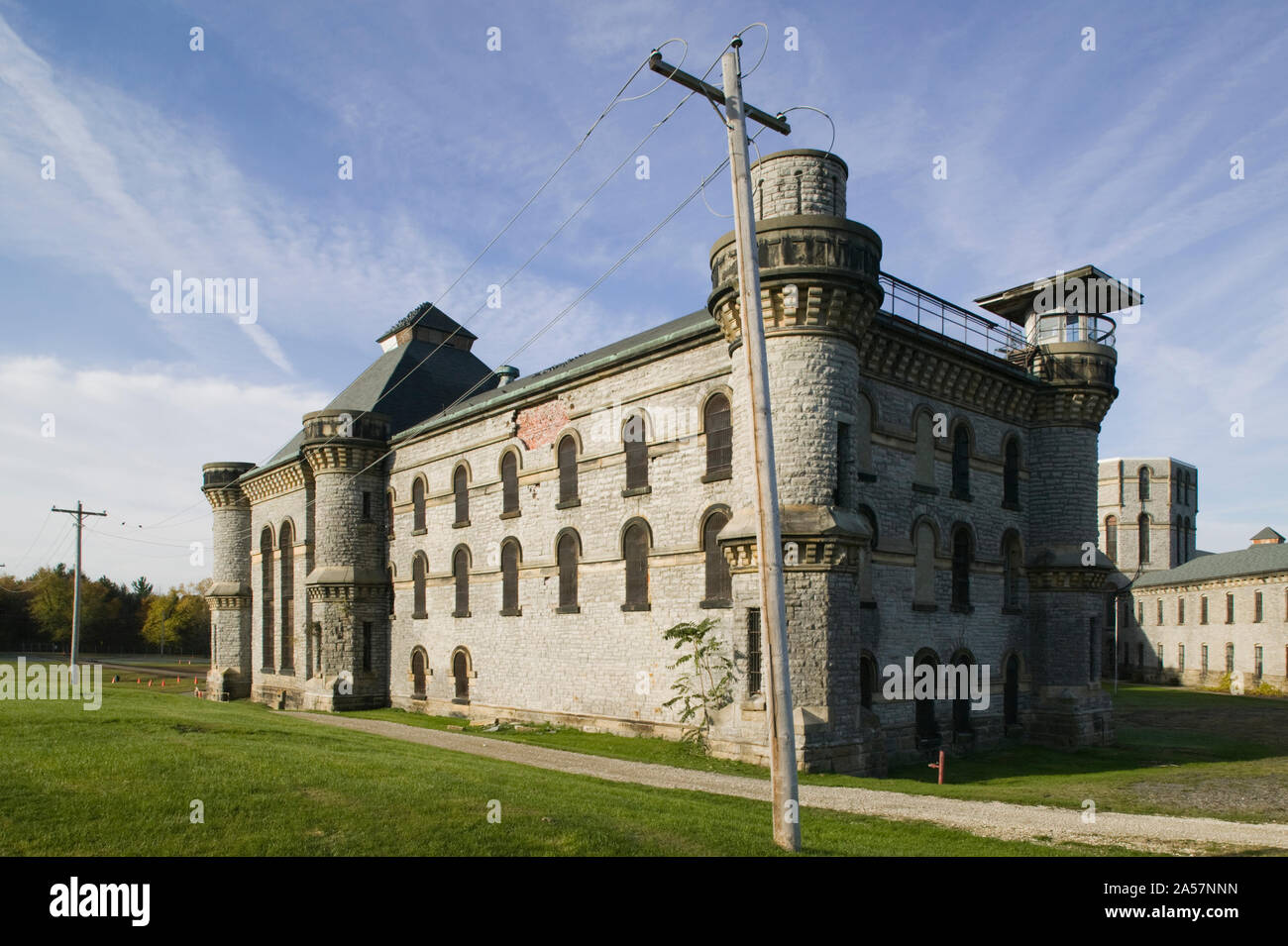 Ohio State Reformatory Museum, Mansfield, Richland County, Ohio, USA Stock Photo