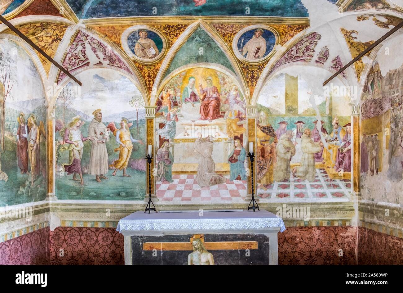 Convent of san fortunato hires stock photography and images Alamy