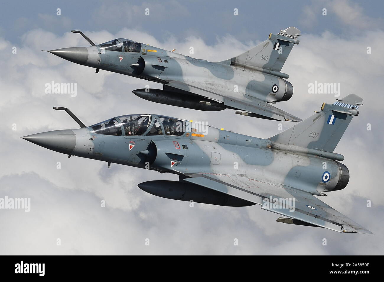 GREEK AIR FORCE MIRAGE 2000 AIRCRAFT OF 114 WING Stock Photo - Alamy