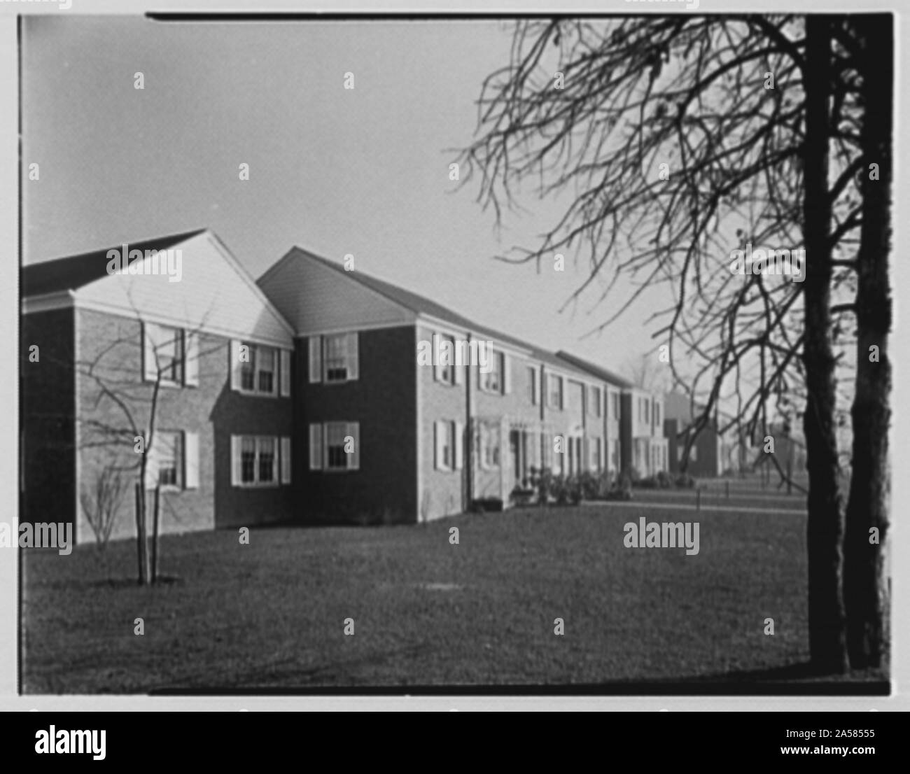Warren J. Lockwood houses, Roselle, New Jersey Stock Photo Alamy