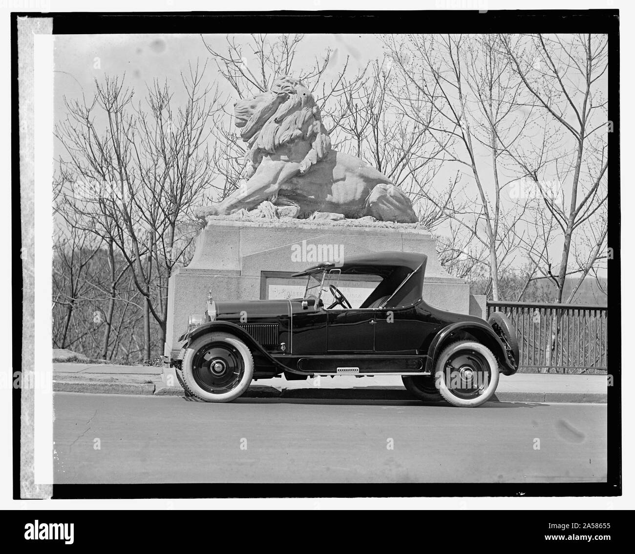 Wash. Hunt motor car Stock Photo Alamy