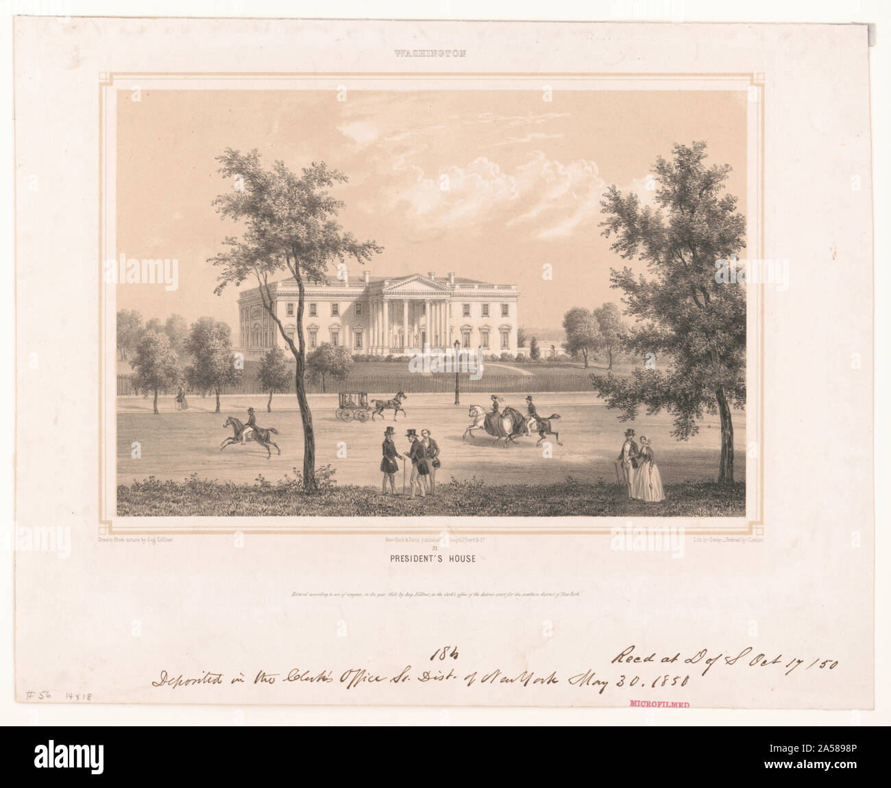 Philadelphia presidents house hi-res stock photography and images - Alamy
