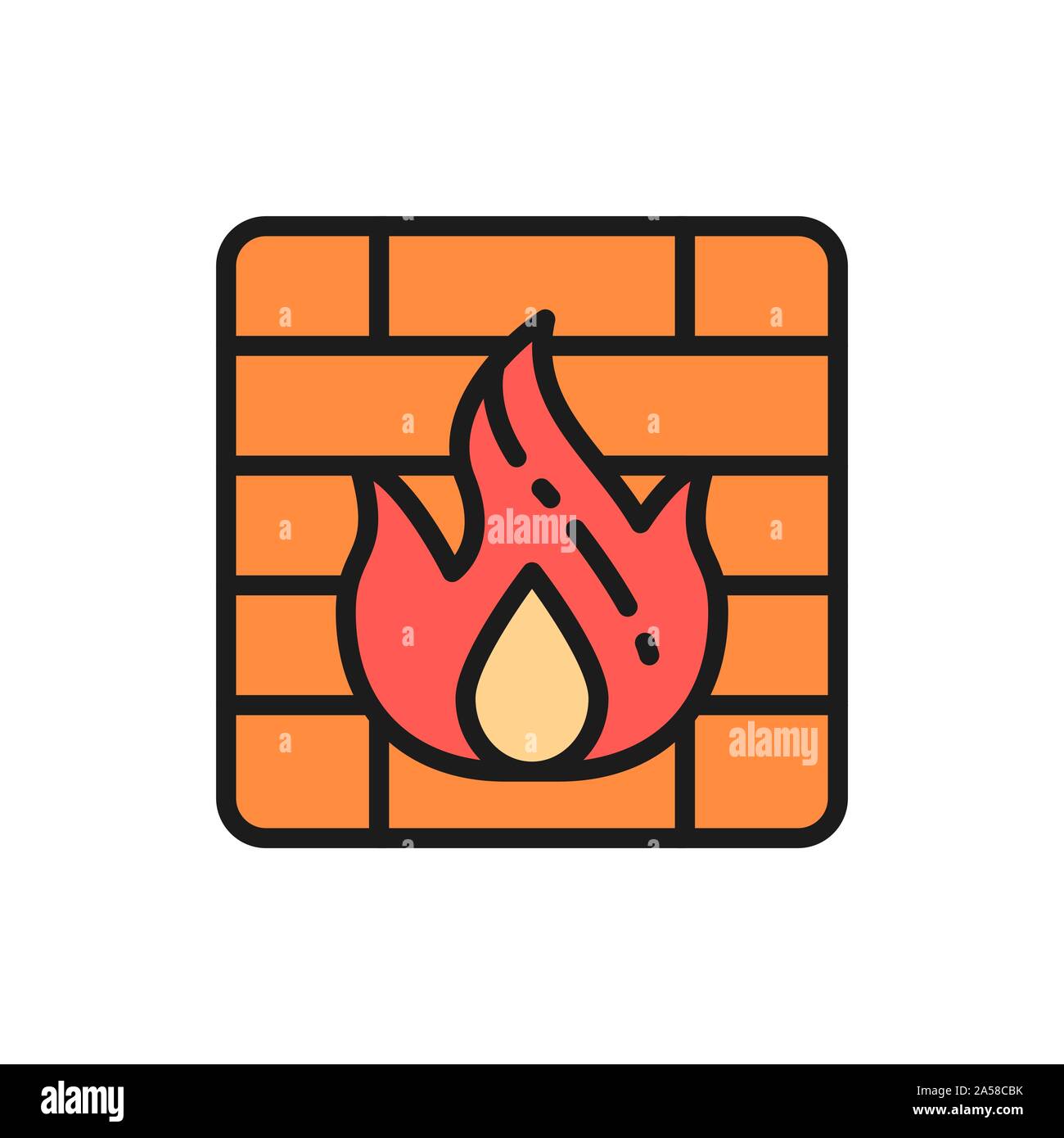 White line fire protection shield hi-res stock photography and images ...