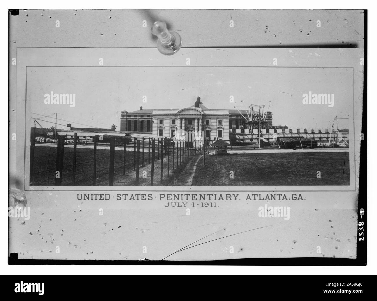U.S. Penitentiary, Atlanta, Ga.  Jul. 1, 1911 Stock Photo