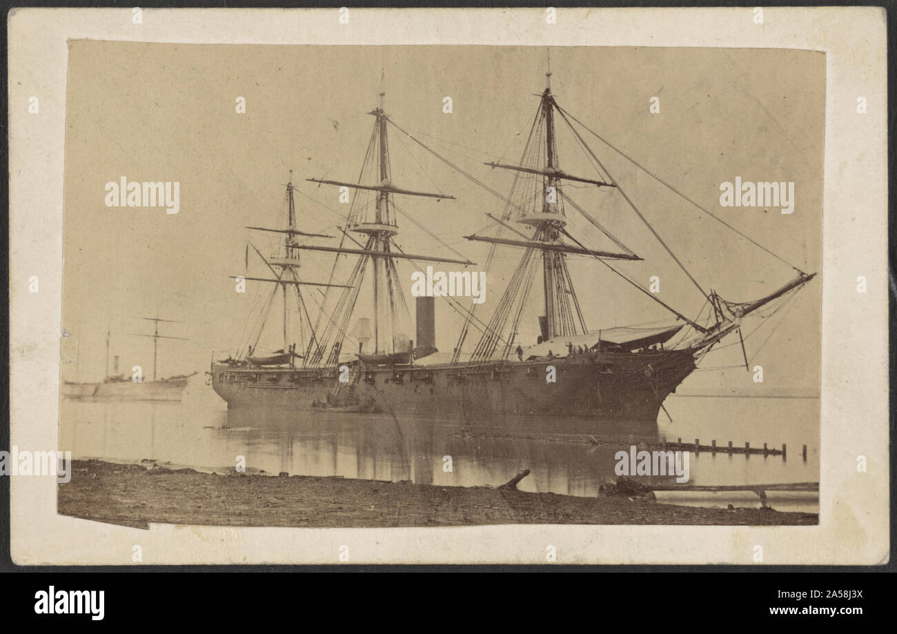 U.S. sloop of war Richmond Stock Photo