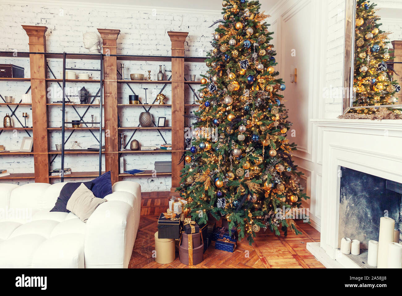 New Year 2020. Merry Christmas happy holidays. Classic
