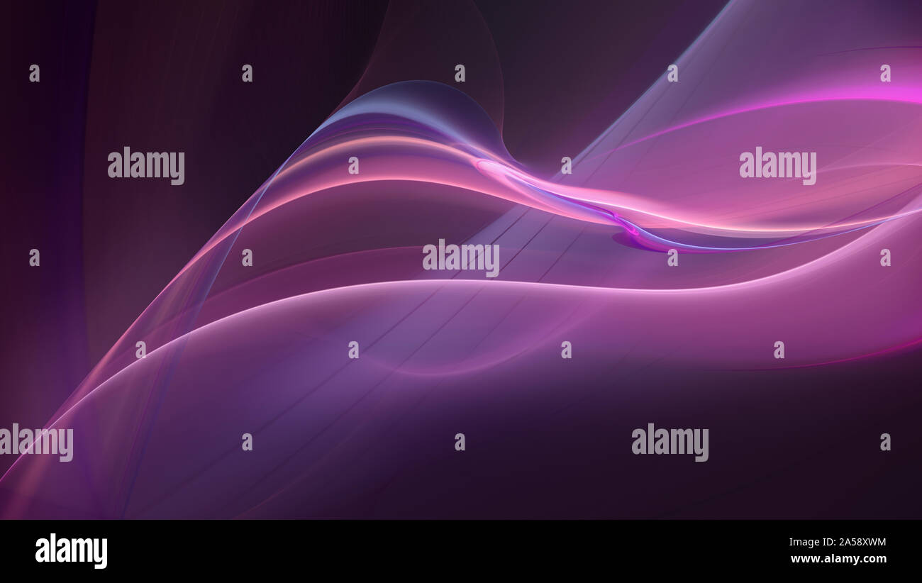Purple smooth curved gradient abstract hi-res stock photography and ...