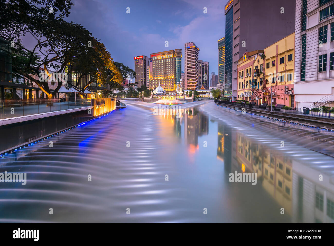 Kuala Lumpur's River of Life Stock Photo