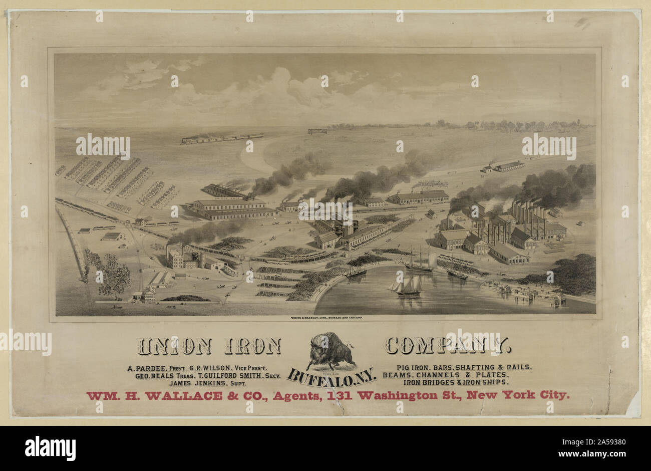 Union Iron Company Stock Photo Alamy