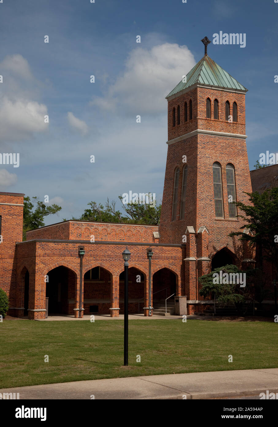 United Methodist Church built in 194950, Fairhope, Alabama Stock Photo