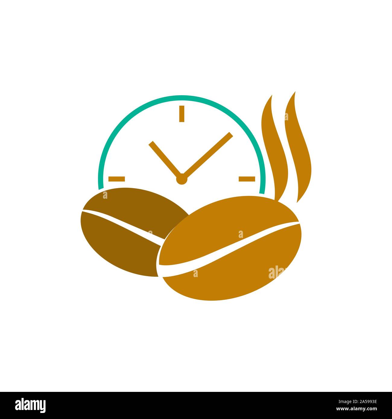 Coffee Logo Template Vector Icon Illustration Design Isolated Stock ...