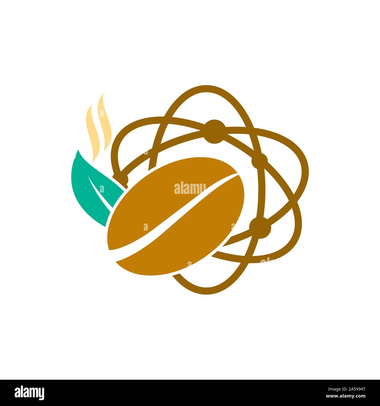 Coffee Logo Template Vector Icon Illustration Design Isolated Stock ...