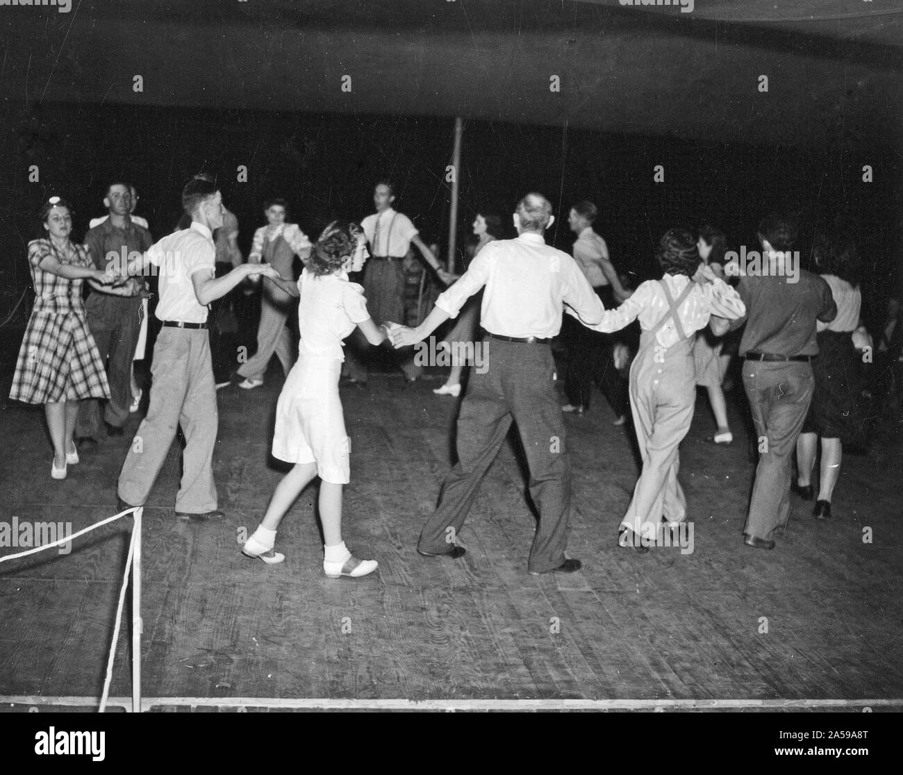 Pidgeon river square dance team hi-res stock photography and images - Alamy