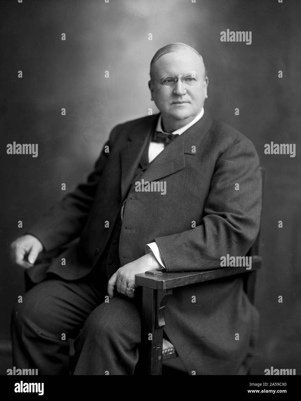 United States Senator William O'Connell Bradley of Kentucky ca. early 1900s Stock Photo
