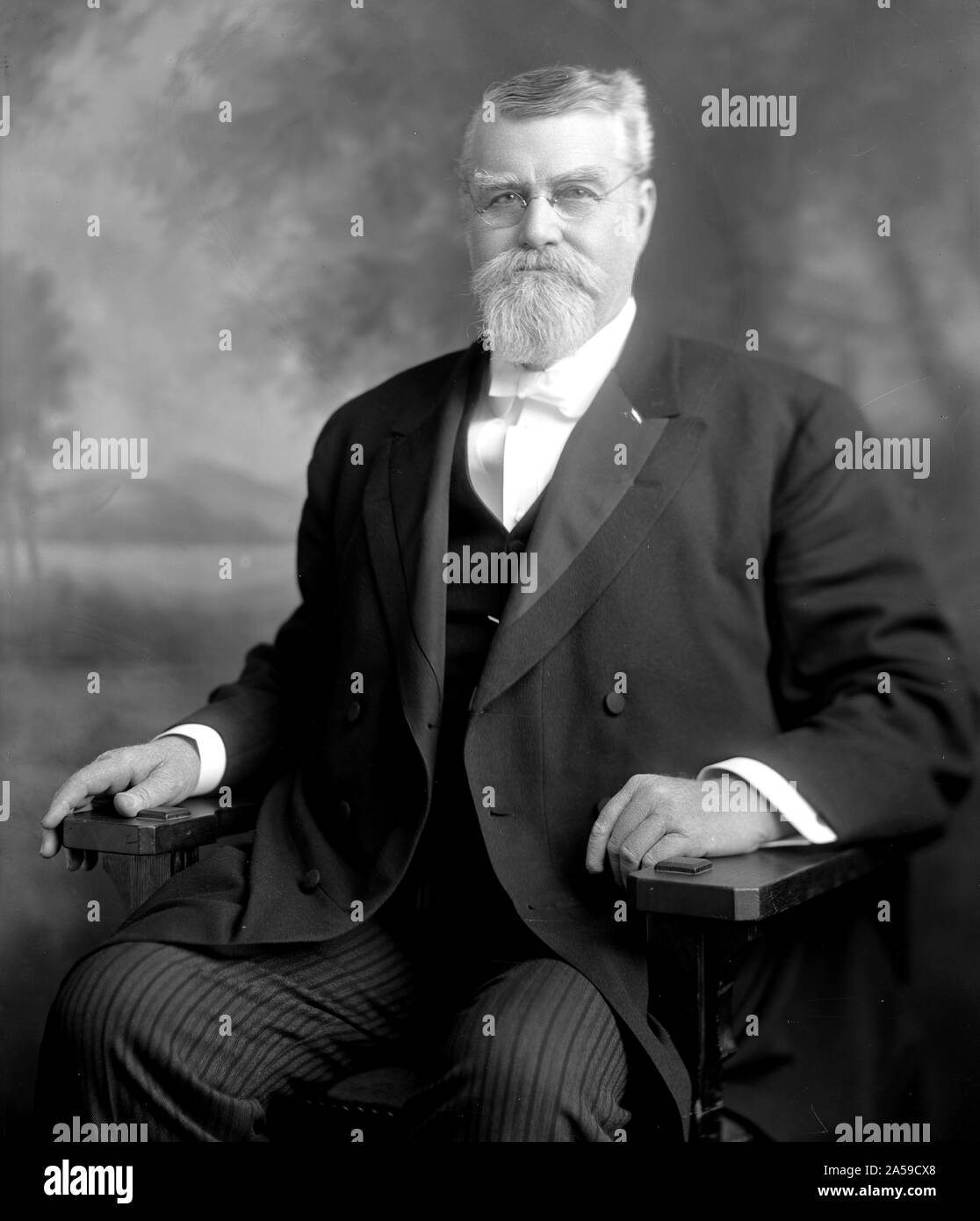 United States Senator John Thornton of Louisiana ca. early 1900s Stock Photo