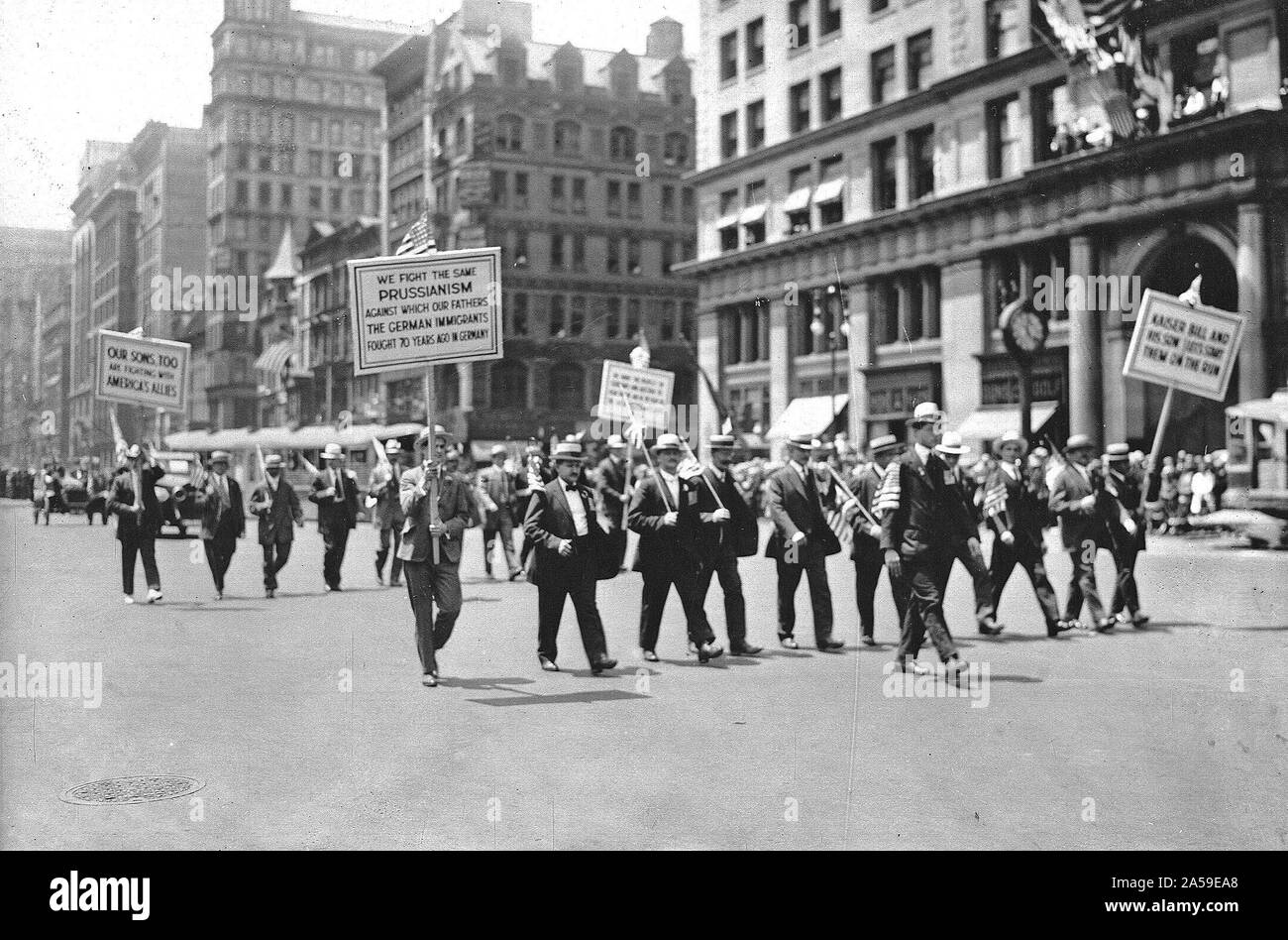 Independence Day, 1918 - Indpendence Day Parade, New York City, July 4 ...