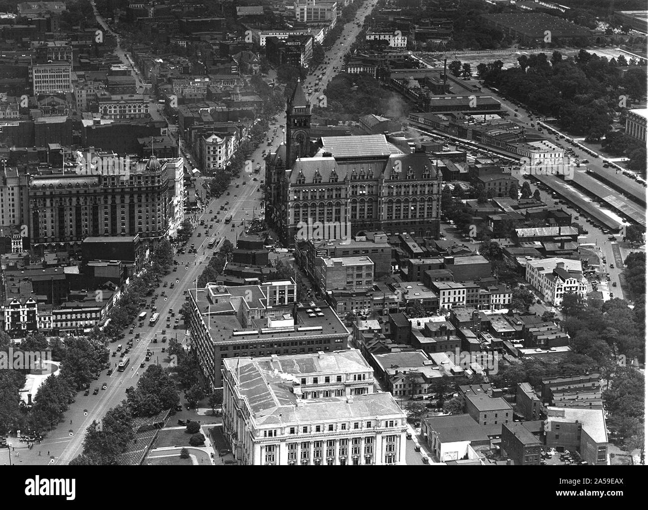 Aerial photographs american cities hi-res stock photography and images ...